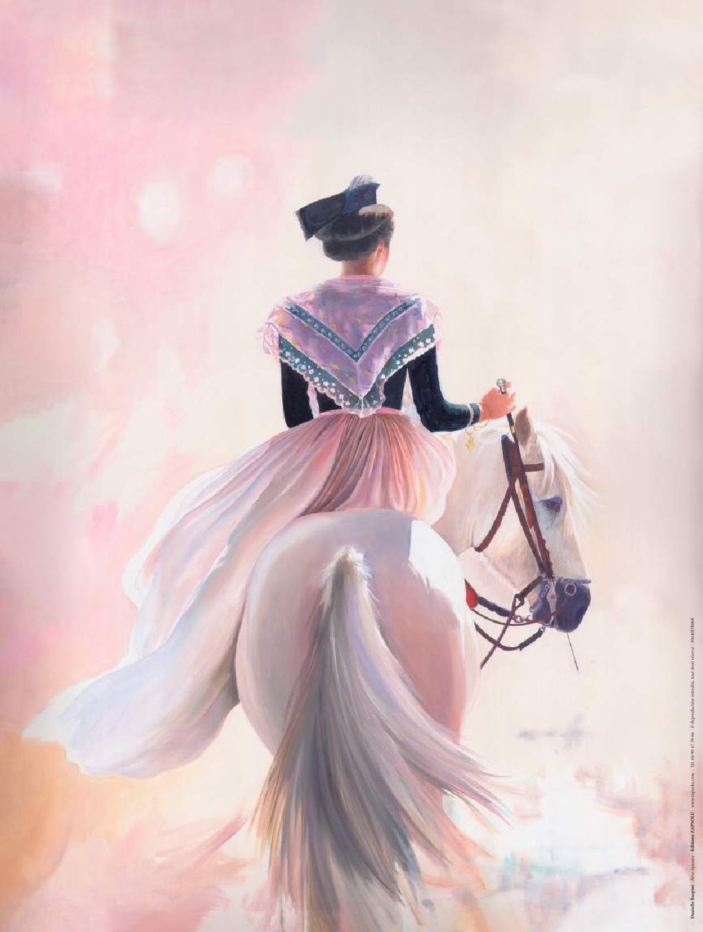 Affiche "Rêves équestres" de Danielle RASPINI