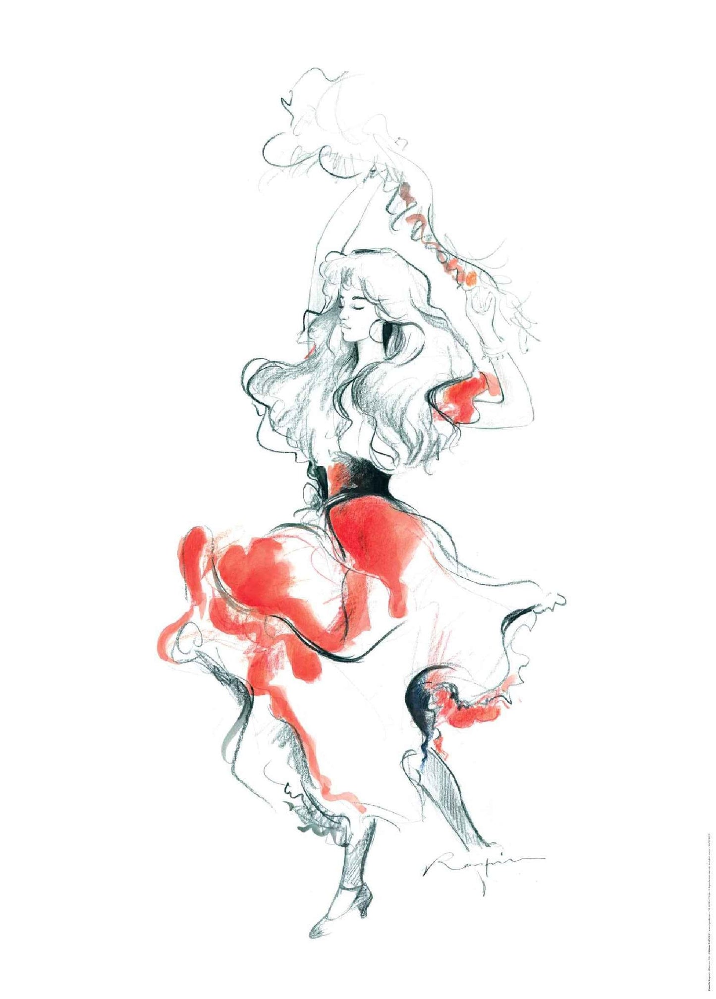 Affiche "Flaminco 2024" de Danielle RASPINI