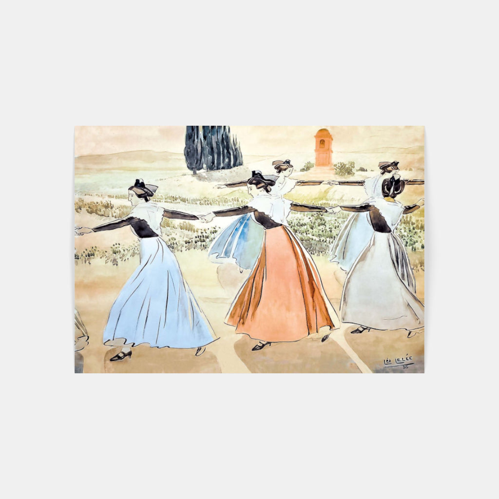 Carte Postale 12x17LL163 de Léo LELÉE