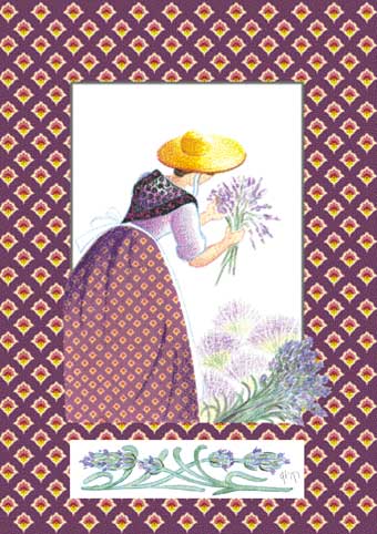 Carte Postale 12x17CL003 de Claire LHERMET