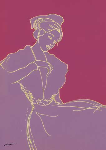 Carte Postale 12x17DR052 de Danielle RASPINI