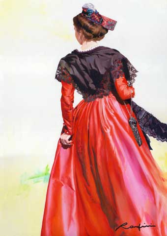 Carte Postale 12x17DR053 de Danielle RASPINI