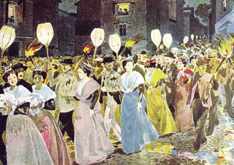 Carte Postale 12x17LL015 de Léo LELÉE