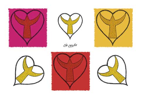 Carte Postale 12x17LL090 de Léo LELÉE