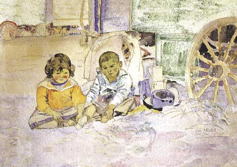 Carte Postale 12x17LL095 de Léo LELÉE