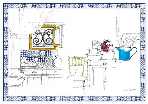 Carte Postale 12x17LN005 de Lizzie NAPOLI