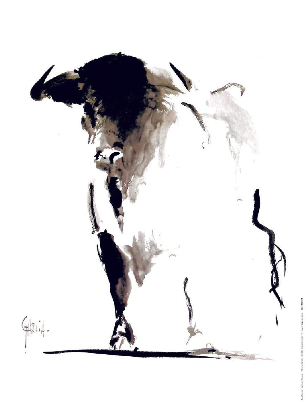 Affiche "Toro” de Tom GARCIA