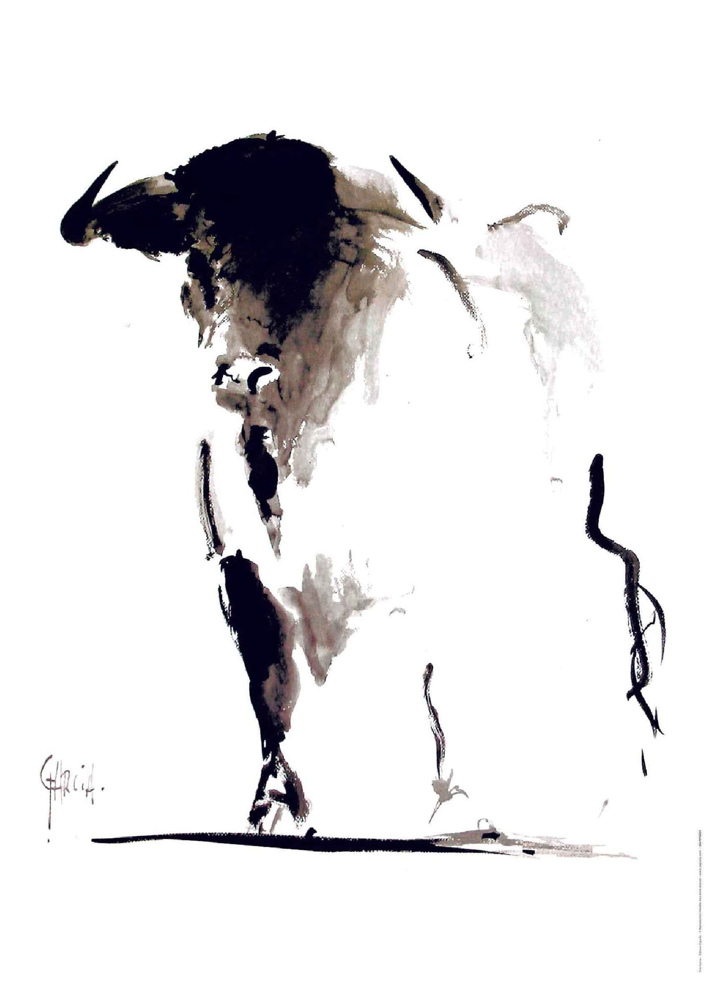 Affiche "Toro" de Tom GARCIA