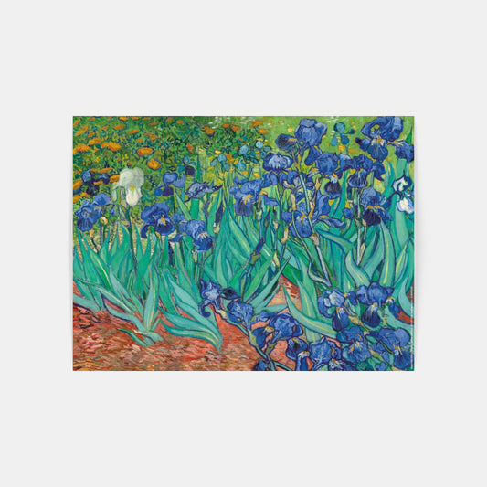 Carte Postale : "Les Iris" de Vincent VAN GOGH