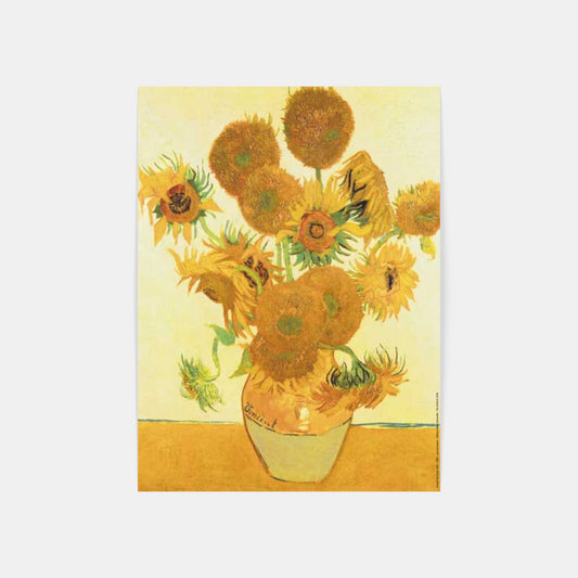 Carte Postale : "Les Tournesols" de Vincent VAN GOGH
