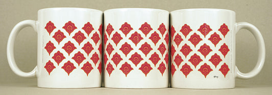 Lot de 2 Mugs "Motifs Provençaux flamboyants"