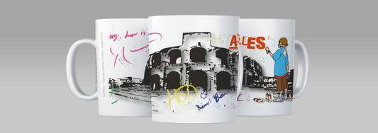 Lot de 2 Mugs "Tags aux Arènes d'Arles" d'Ed RECO