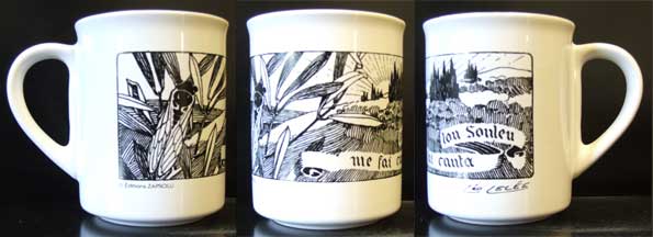 Lot de 2 Mugs "Lou Souleu" de Léo LELÉE