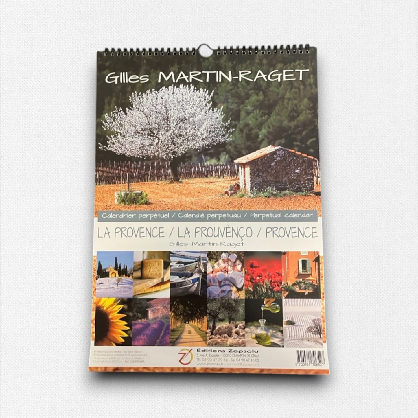 Calendrier perpétuel de Provence de Gilles MARTIN-RAGET