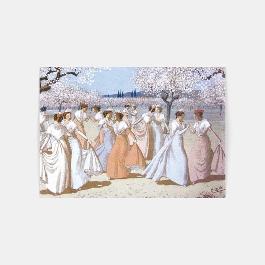 Carte Postale : "Danse printanière" de Léo LELÉE