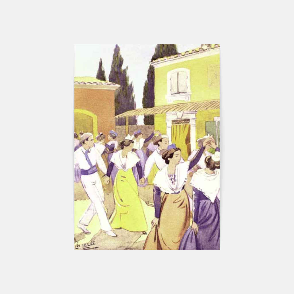 Carte Postale 12x17LL054 de Léo LELÉE