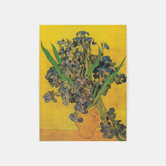 Carte Postale : "Les Iris" en pot de Vincent VAN GOGH