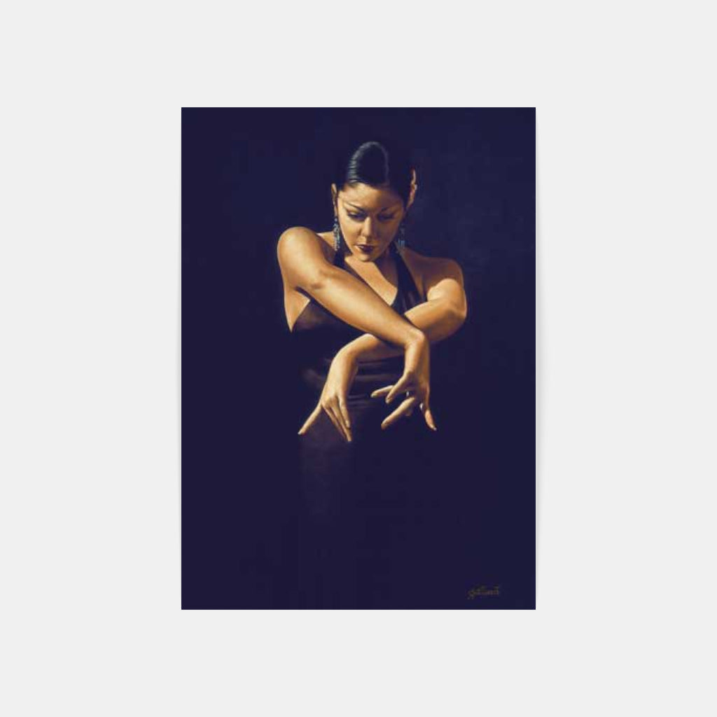 Carte Postale : "Bailarina de Flamenco : Sharon Sultan" de Christian GAILLARD