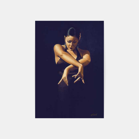 Carte Postale : "Bailarina de Flamenco : Sharon Sultan" de Christian GAILLARD