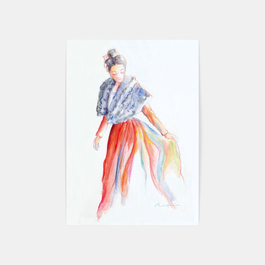 Carte Postale 12x17DR065 de Danielle RASPINI