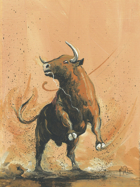 Reproduction d'Art : "Toro Bravo" de Gil PIRÈS