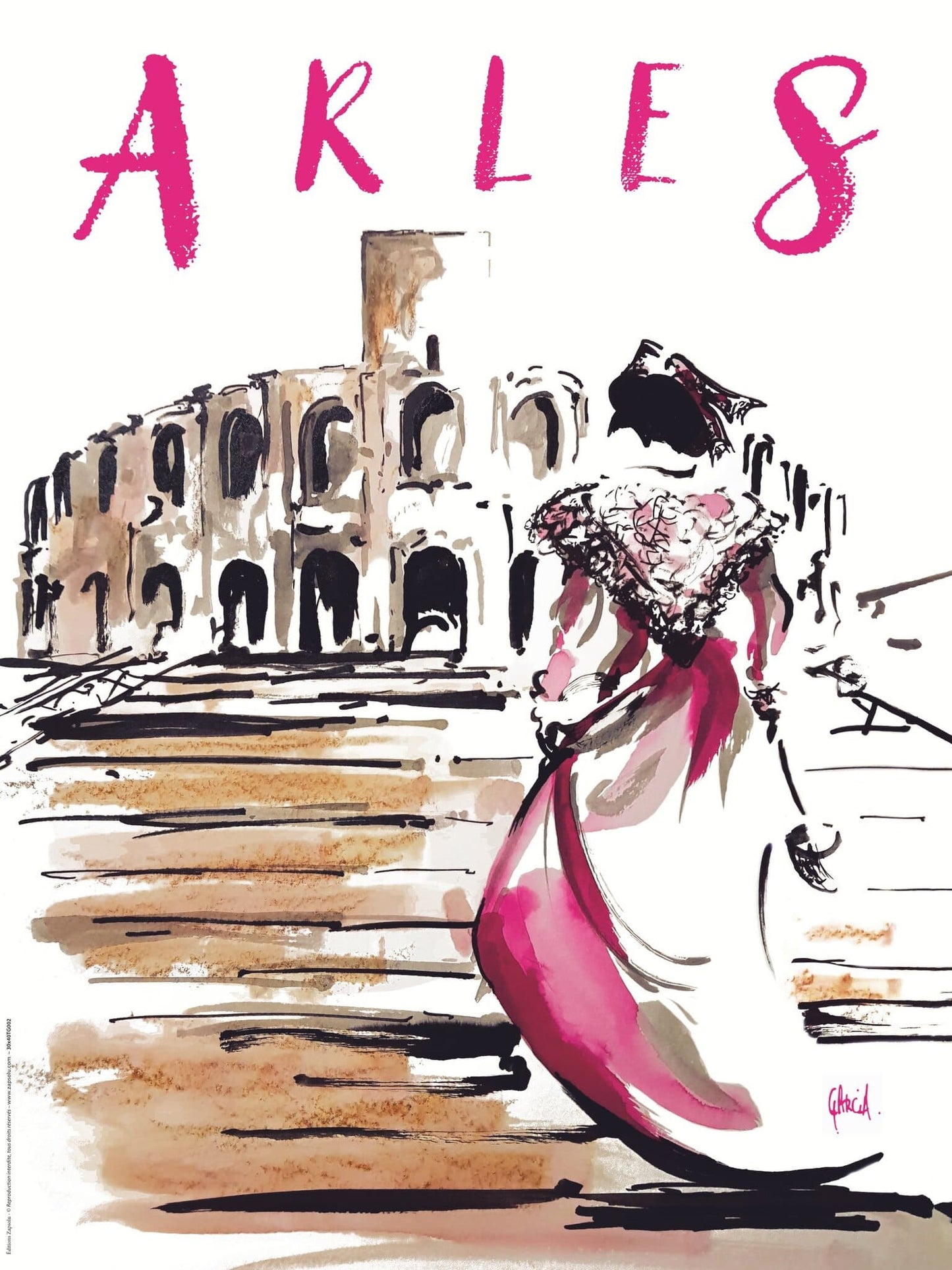 Affiche "Arles" de Tom GARCIA