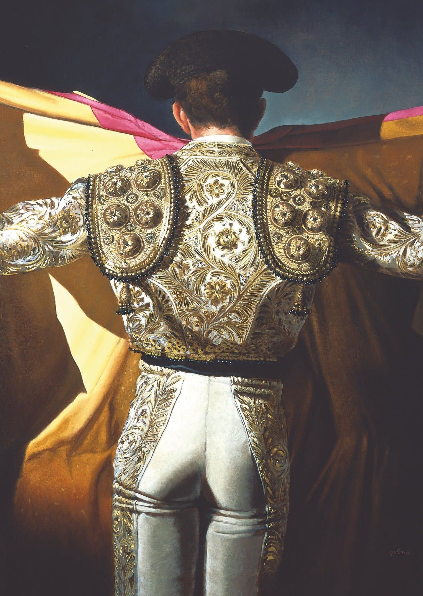 Affiche "Blanco y Oro" de Christian GAILLARD