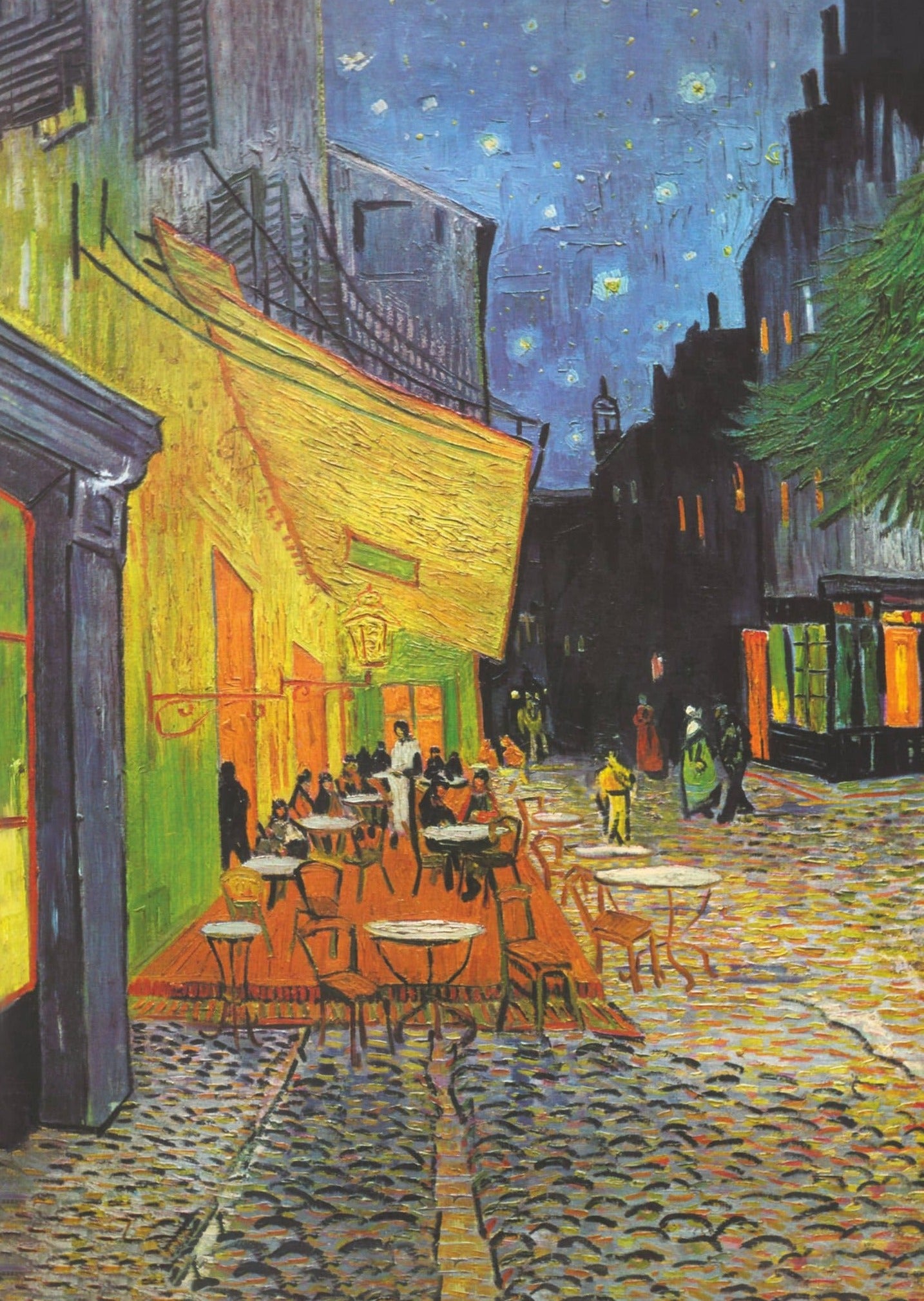 Affiche "Le Café la nuit" de Vincent VAN GOGH