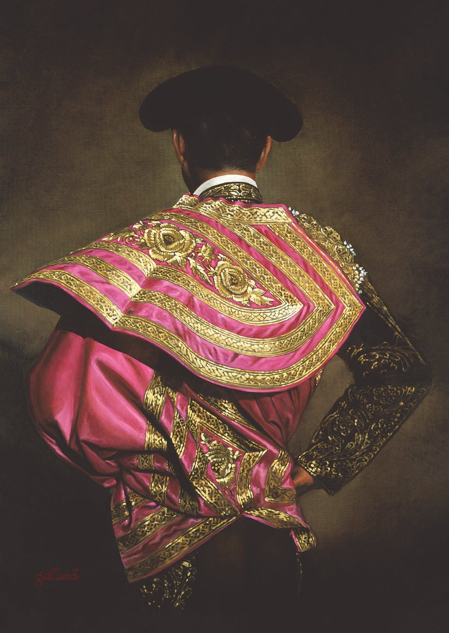 Affiche "El Capote Fucia" de Christian GAILLARD