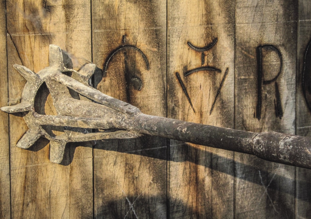 Affiche : "Marques à feu de Camargue" de VALICAMARGUE