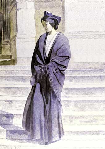 Carte Postale : "Arlésienne à Saint-Trophime" de Léo LELÉE