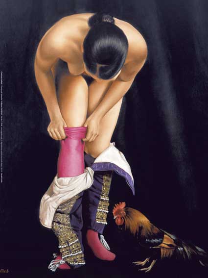 Affiche "Torera en la intimidad" de Christian GAILLARD