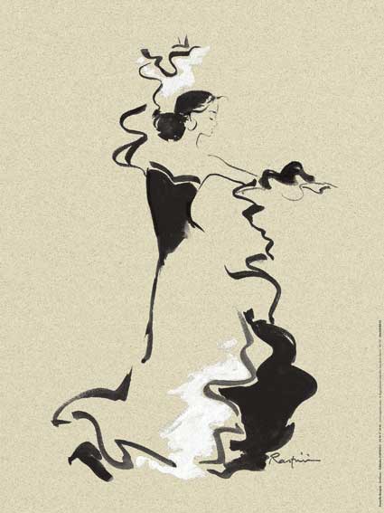 Affiche "Sevillana" de Danielle RASPINI
