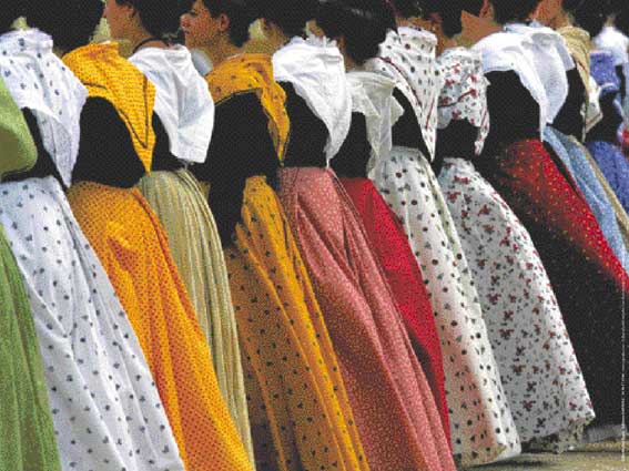 Affiche : "Arlésiennes en cotonnade" de Gilles MARTIN-RAGET