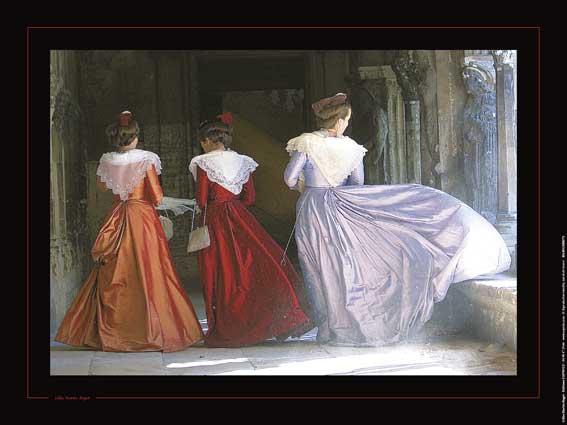 Affiche : "Le coup de mistral, de dos" de Gilles MARTIN-RAGET