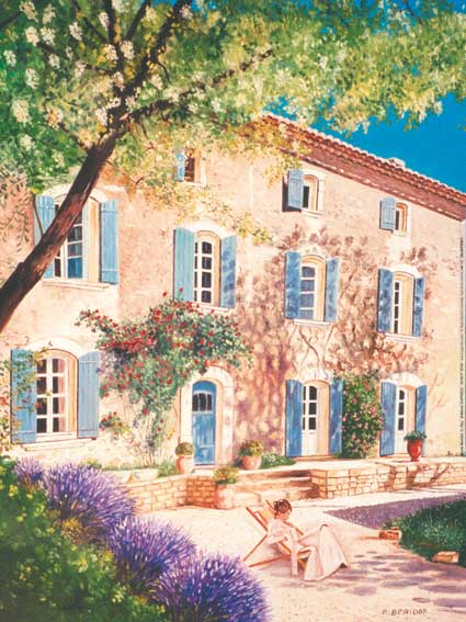 Affiche "Le Mas" de Pierre BÉRIDOT