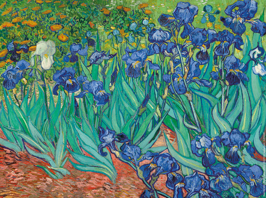 Reproduction d'Art : "Les Iris" de Vincent VAN GOGH