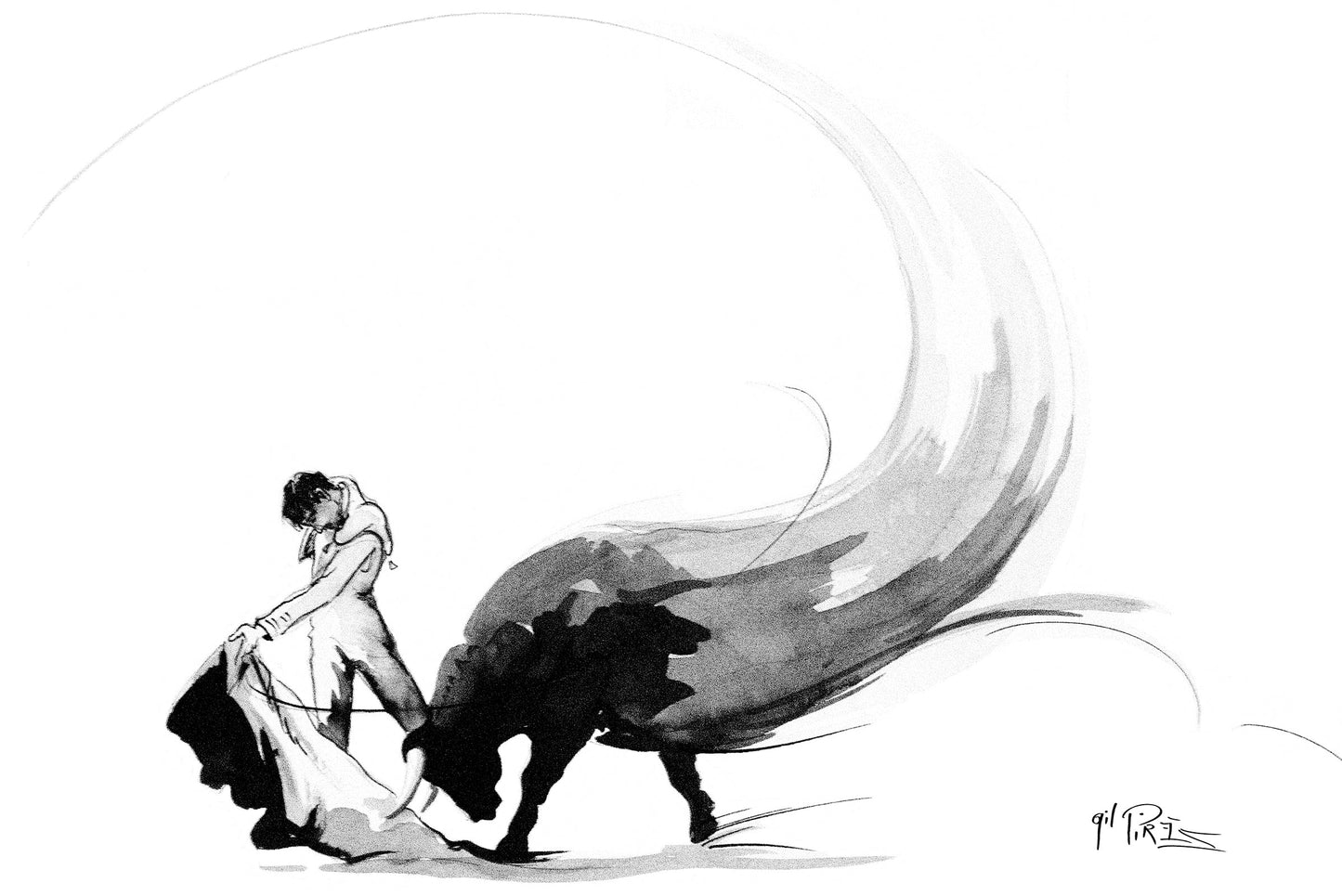 Affiche "Fougue" de Gil PIRÈS