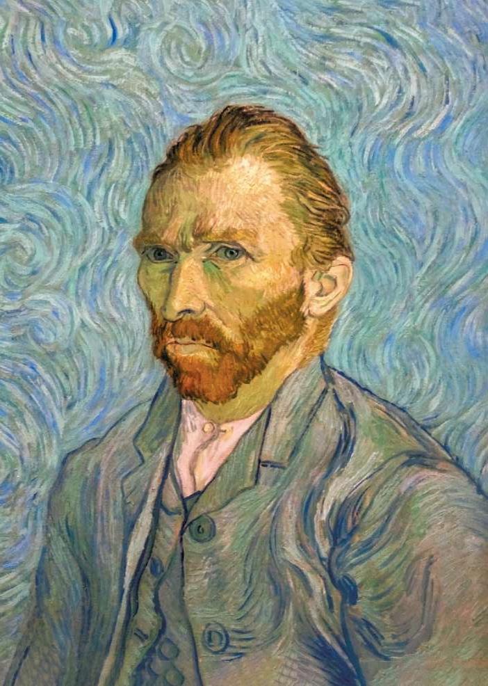 Carte Postale d'Art : "Autoportrait" de Vincent VAN GOGH