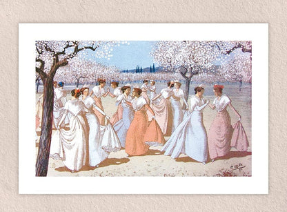 Reproduction d'Art : "Danse printanière" de Léo LELÉE