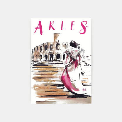 Carte Postale : "Arles" de Tom GARCIA