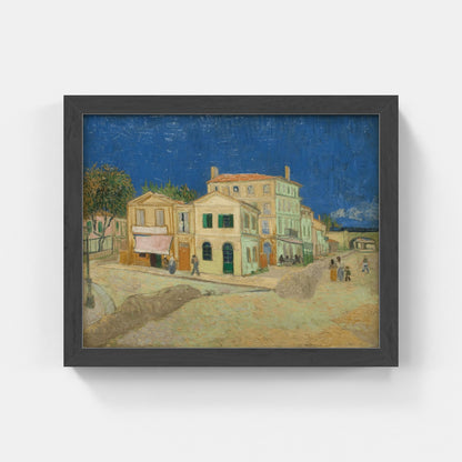 Carte Postale : "La Maison jaune" de Vincent VAN GOGH