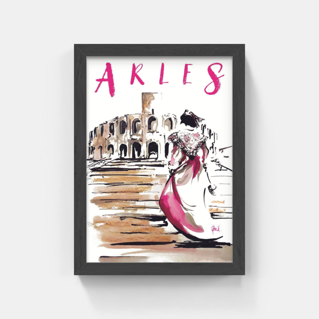 Carte Postale : "Arles" de Tom GARCIA