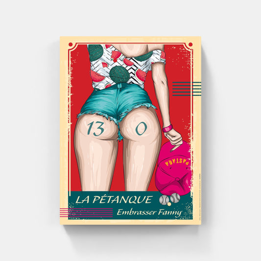 Affiche "Embrasser Fanny" d'Ed RECO