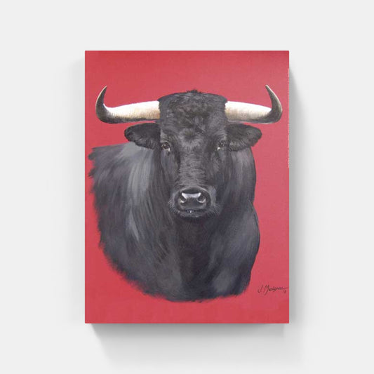 Affiche "Jeune Toro Espagnol" de Jean MARIGNAN