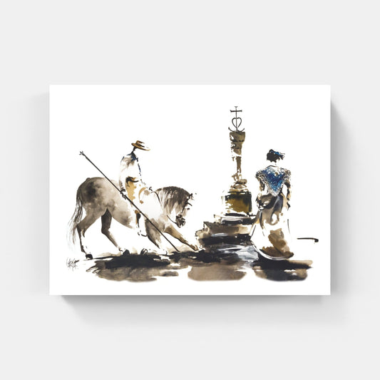 Affiche "Honneur à la croix de la Camargue" de Tom GARCIA