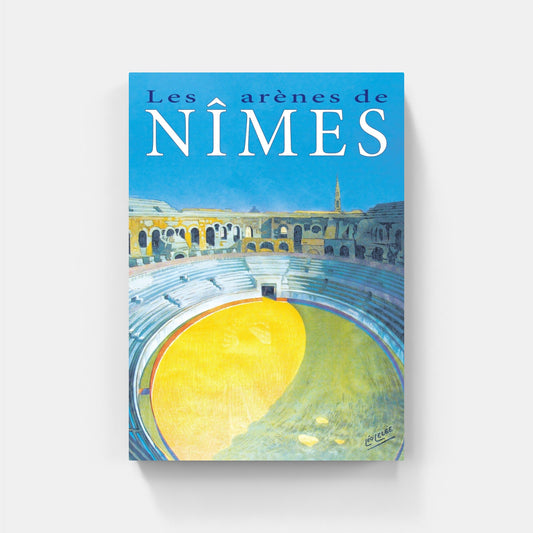Affiche "Les arènes de Nîmes" de Léo LELÉE