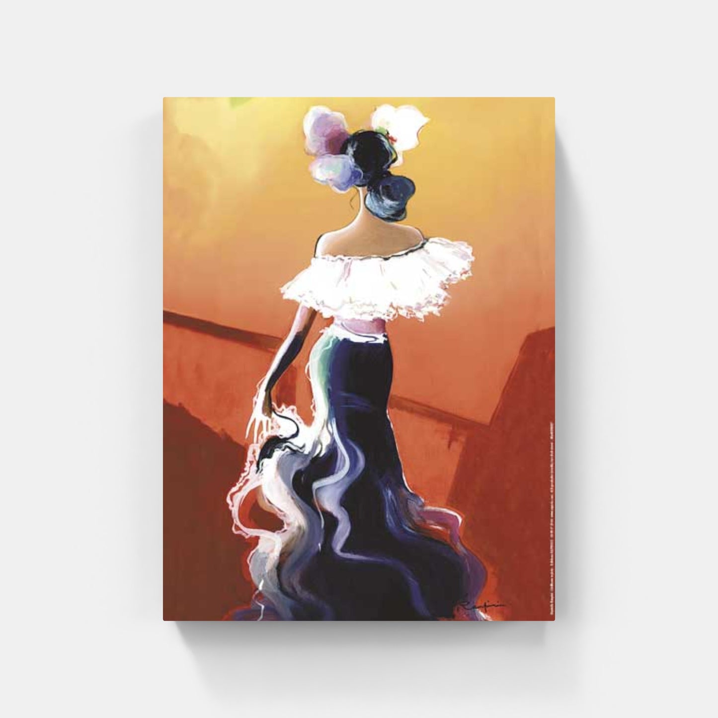 Affiche "Sévillane en Feria" de Danielle RASPINI