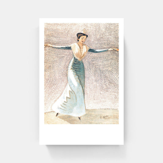 Affiche "Pas de danse d'une Tanagra" de Léo LELÉE