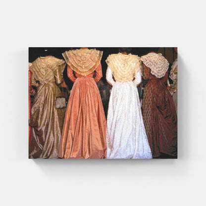 Affiche : "Arlésiennes de dos" de Gilles MARTIN-RAGET